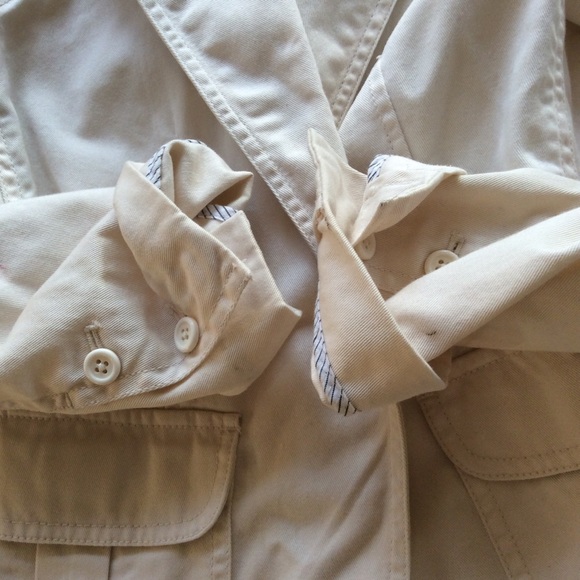 J. CREW COTTON BLAZER SMALL PETITE NWOT - Picture 4 of 8